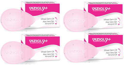 Vizigly+ plus Transparent Glycerine Soap, 100gm