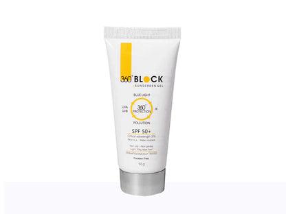 360 Block Sunscreen Gel spf 50+, 50gm