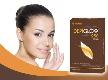 Depiglow 250 tablet glutathione tab, 10Tab