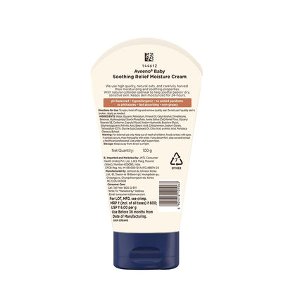Aveeno Baby Soothing Relief Moisture Cream 100gm