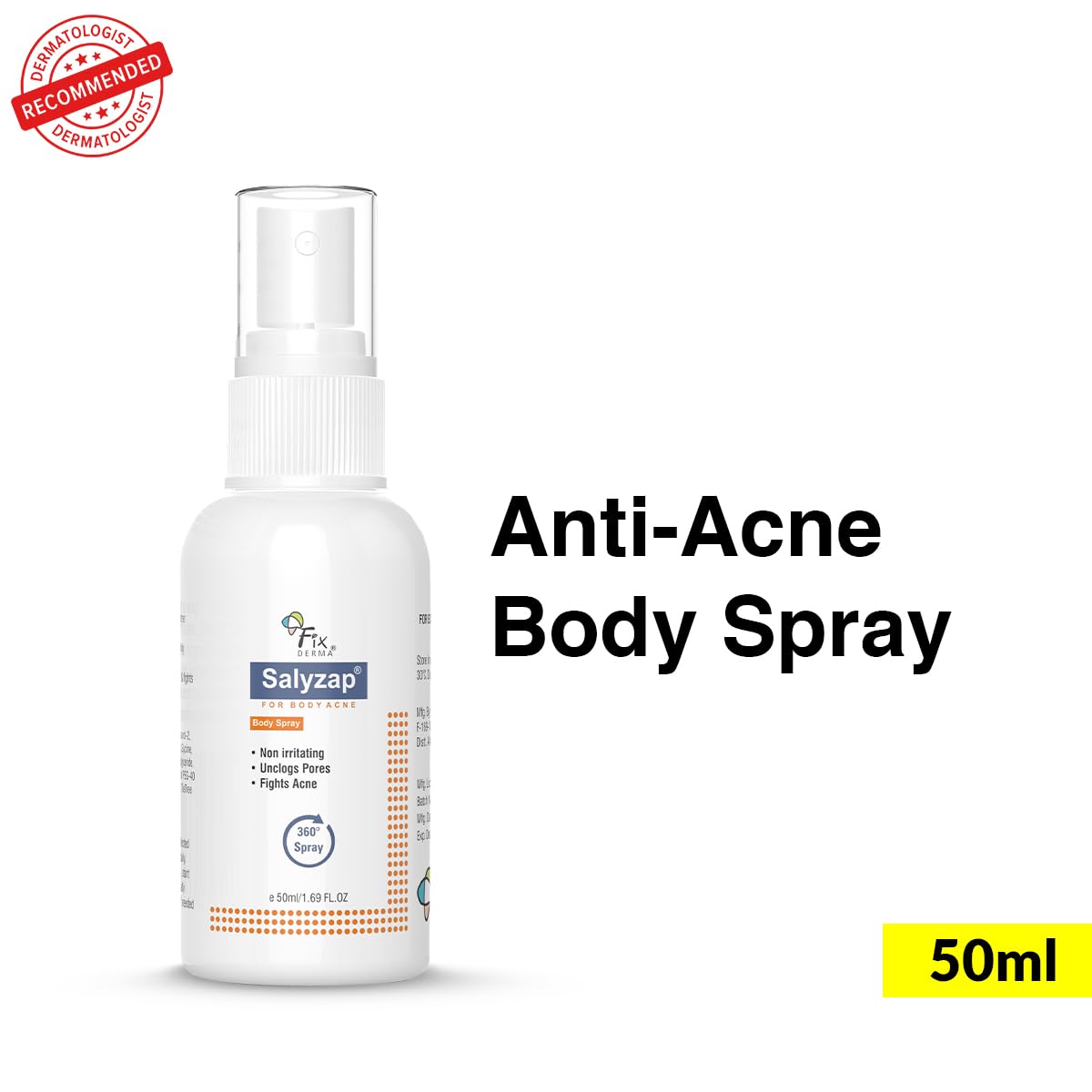 Fixderma Salyzap Body Spray