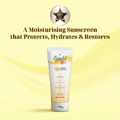 Episoft AC SPF 50 + Hydration Sunscreen 50gm