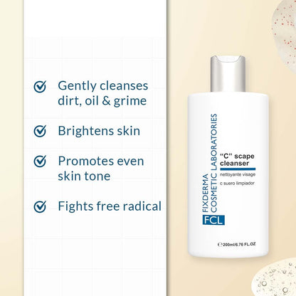 Fixderma C Scape Cleanser, 200ml