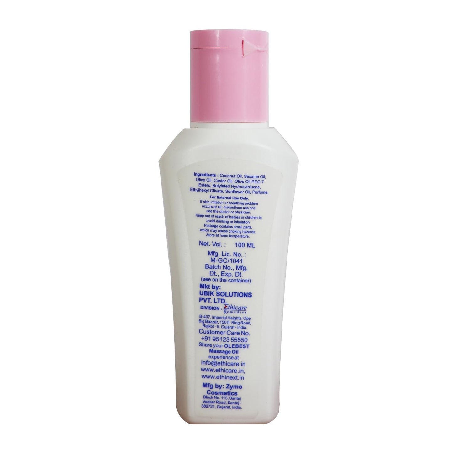 Olebest Baby Massage Oil, 100ml