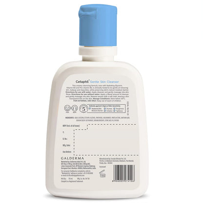 Cetaphil Face Wash Gentle Skin Cleanser for Dry to Normal, Sensitive Skin