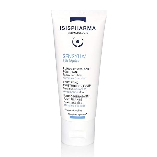 ISISPHARMA SENSYLIA Light Cream 40 ml - Fortifying Moisturizing Fluid 24 Hours - Sensitive and Dehydrated Skin