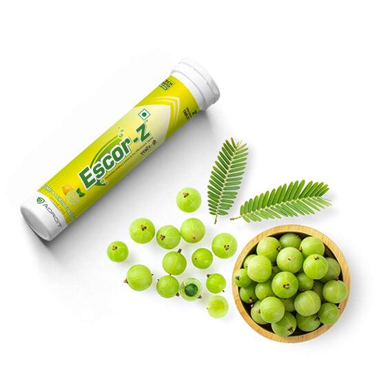 ESCOR Z 20TAB, Lime and Lemon Flavour