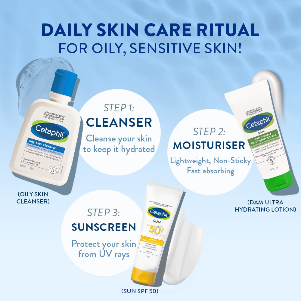 Cetaphil Oily Skin Cleanser, 125ml