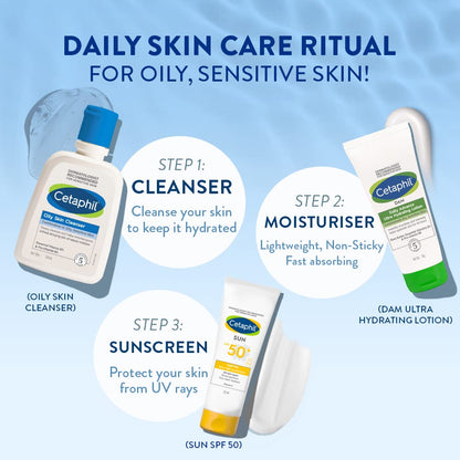 Cetaphil Oily Skin Cleanser, 125ml
