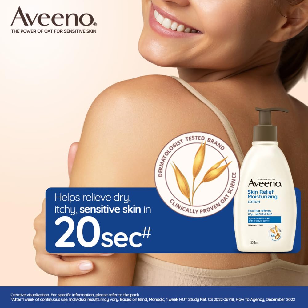 Aveeno Skin Relief Moisturizing Lotion, 354ml