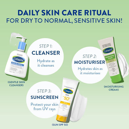 Cetaphil Moisturising Cream, 80gm