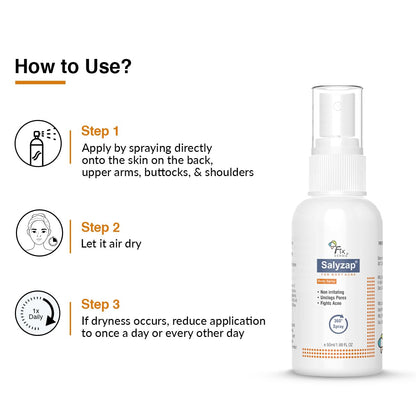 Fixderma Salyzap Body Spray
