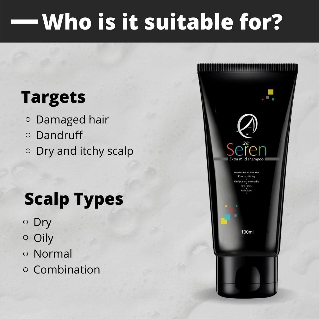 Seren Extra Mild Shampoo, 200ml