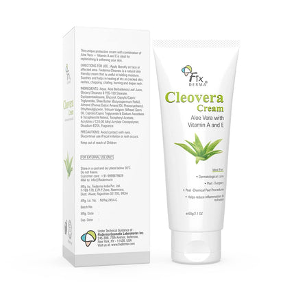 Fixderma Cleovera cream 60GM,  PACK OF 2