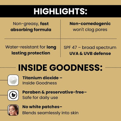 Acscreen Oil Control Sunscreen Gel SPF 47 50ml