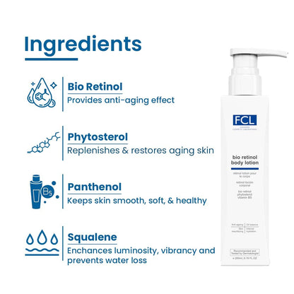 Fixderma Bio Retinol Body Lotion, 200ml