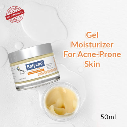 Salyzap Face gel Oil free hydrating gel, 50ML