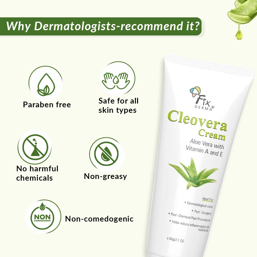 Fixderma Cleovera cream 60GM,  PACK OF 2