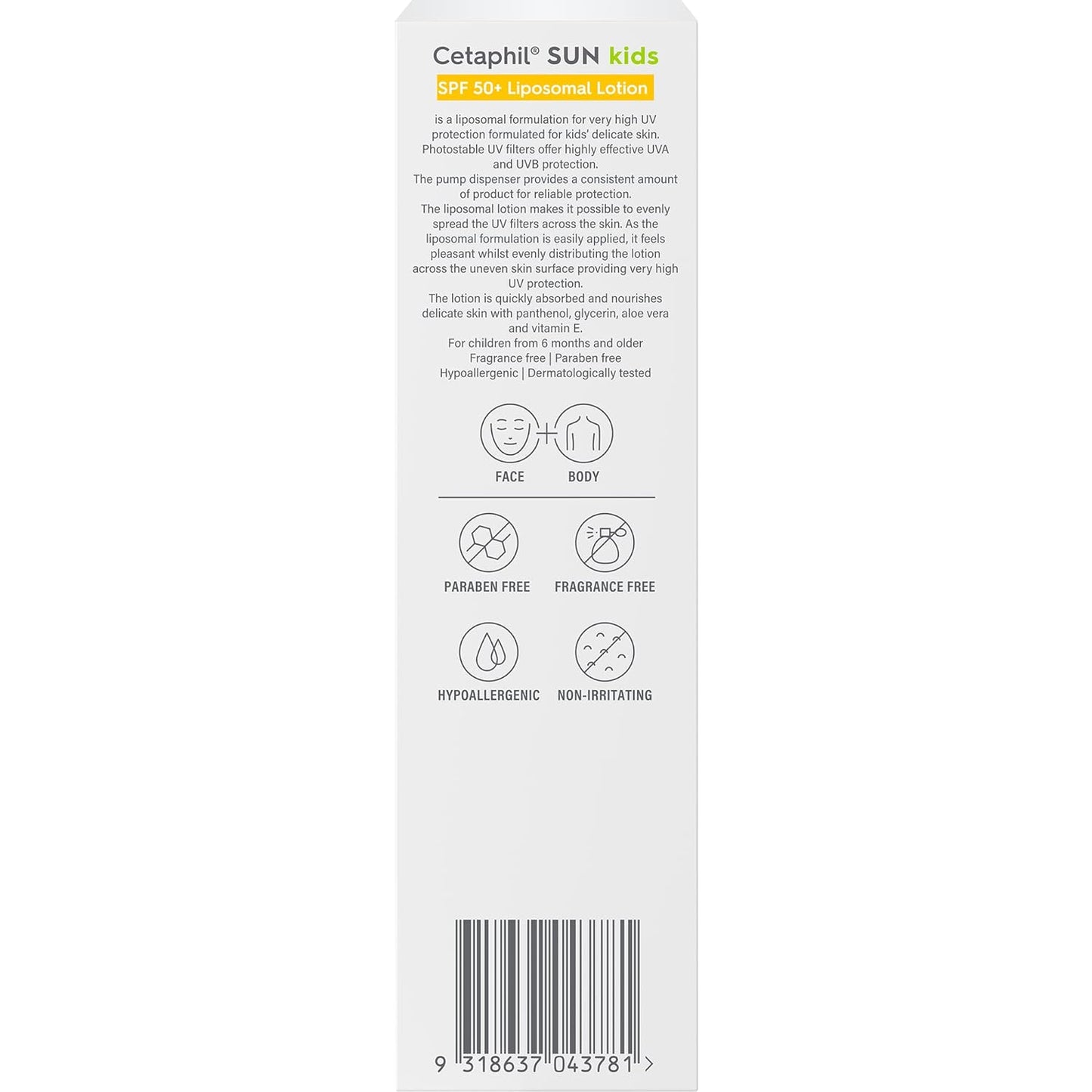 Cetaphil Sun Kids Liposomal Lotion SPF 50+ 150ml