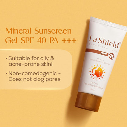 La Shield Sunscreen Gel SPF 40 50gm