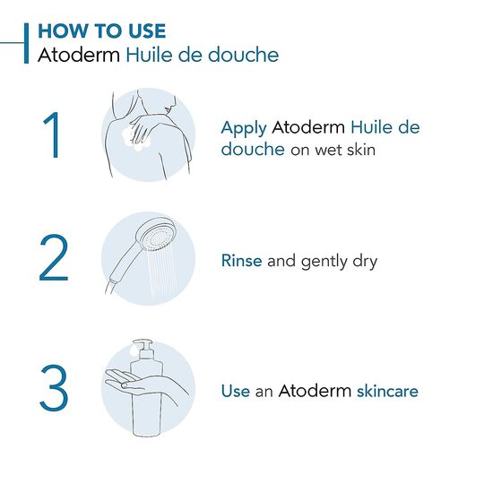 Bioderma Atoderm Huile De Douche Ultra Cleansing Oil, 200ml