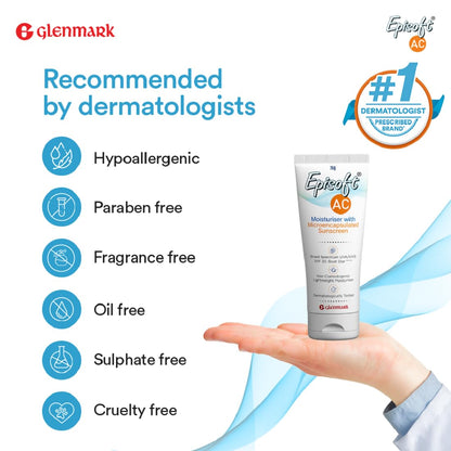 Episoft AC Sunscreen Cream SPF 30, 75gm