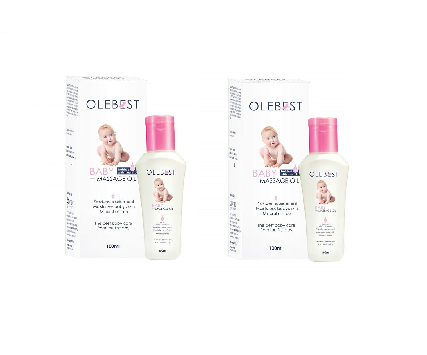 Olebest Baby Massage Oil, 100ml
