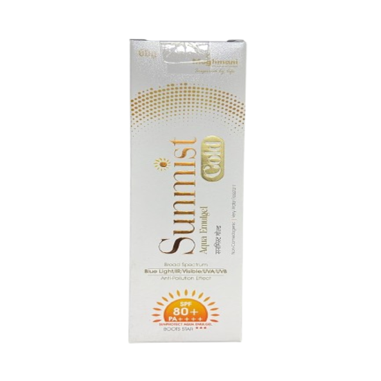 Sunmist Gold Aqua Emulgel SPF 80 60gm
