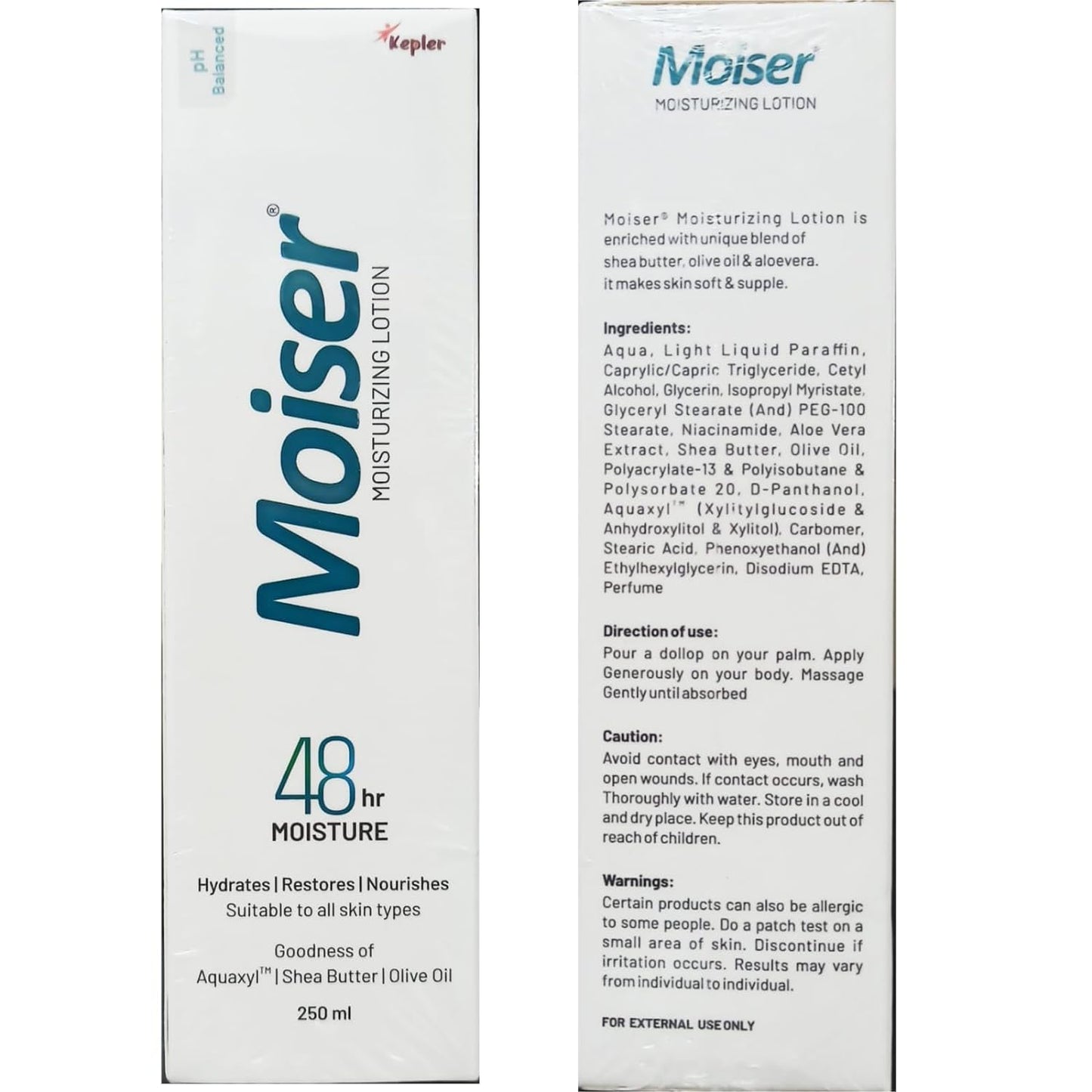 Moiser Moisturizing lotion, 250ml