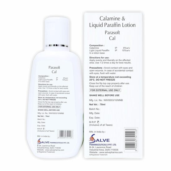 Parasoft Cal Lotion, 70ml
