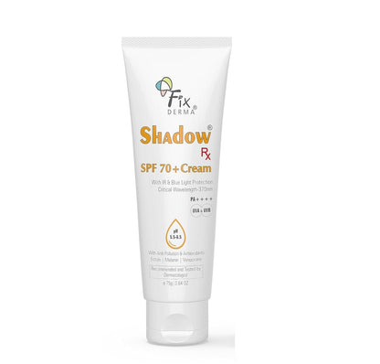 Fixderma Shadow RX SPF 70+ Cream, 75gm