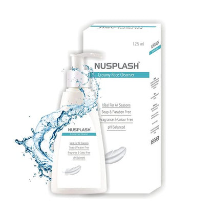 Nusplash Creamy Face Cleanser, 125ml