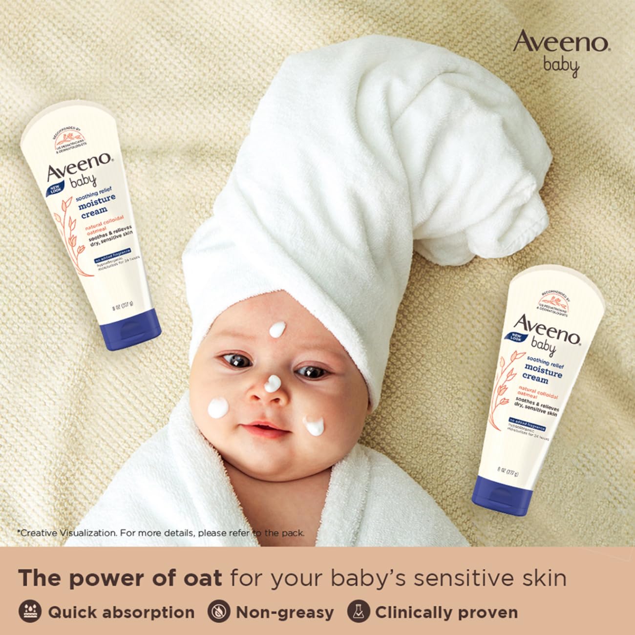 Aveeno Baby Soothing Relief Moisture Cream, 227gm