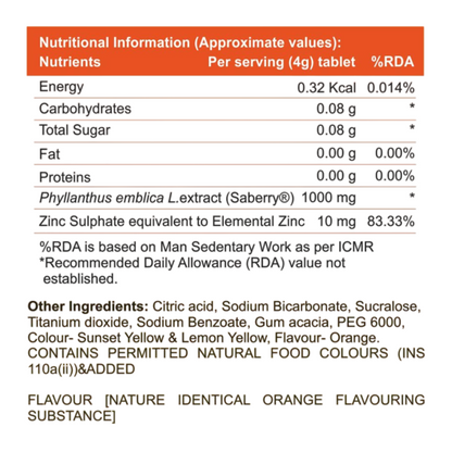 Escor-Z Orange Flavour Sugar Free,