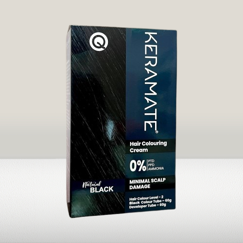 KeraMate Hair Colouring Cream 60gm+60gm (120gm)