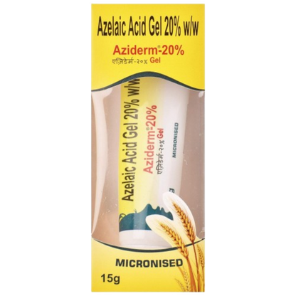 Aziderm 20% Gel, 15gm