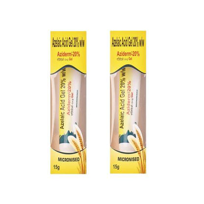 Aziderm 20% Gel, 15gm