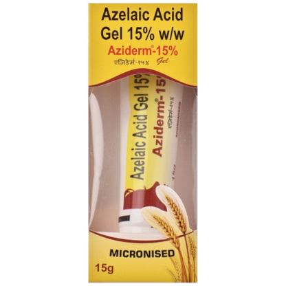 Aziderm 15% Gel, 15gm