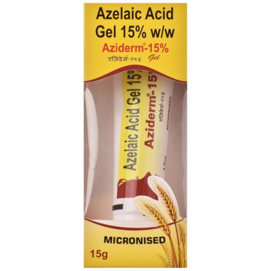 Aziderm 15% Gel, 15gm