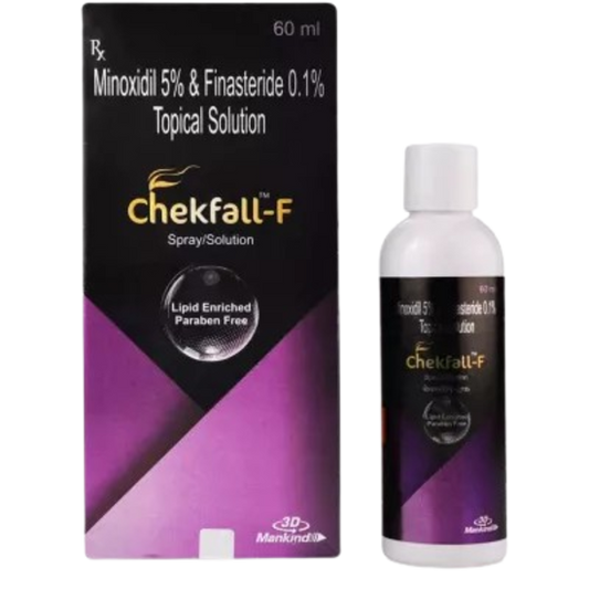 Chekfall-F 5% Topical Solution, 60ml