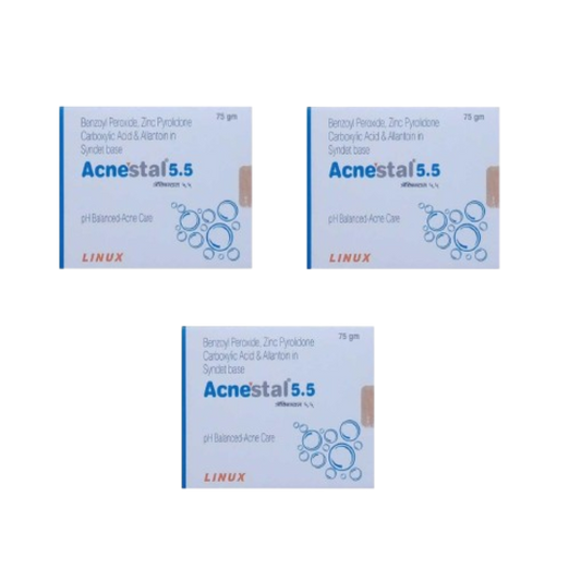 Acnestal 5.5 Soap 75gm, Pack of 3