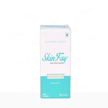Skinfay moisturizer bottle, 30caps