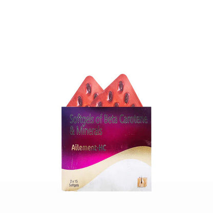 Ailement-HC Softgel Capsule 2 x 15 Tab