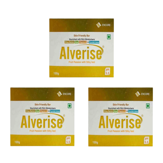 Alverise Skin Friendly Bar 75gm Pack of 3