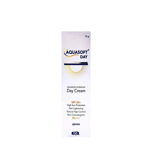 Aquasoft Day Advanced Hydration Cream SPF 50+ PA+++ 75gm