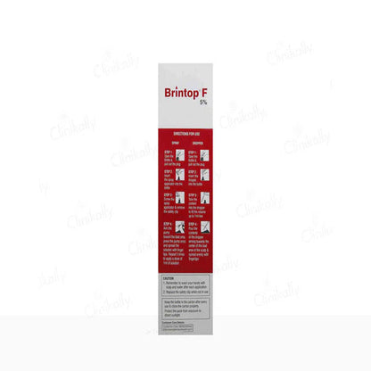 Brintop F 5% Topical Solution, 100ml