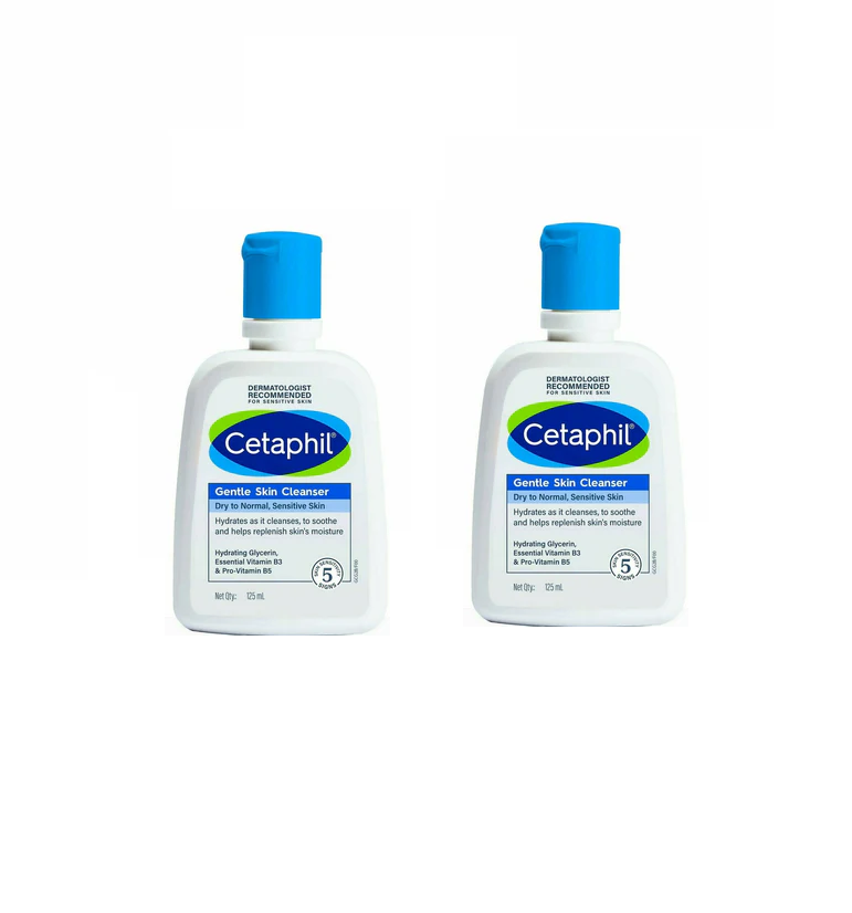 Cetaphil Face Wash Gentle Skin Cleanser for Dry to Normal, Sensitive Skin
