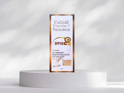 Cosderma Coshield Vitamin C Ultra Light Sunscreen SPF 50 PA+++ 50ml