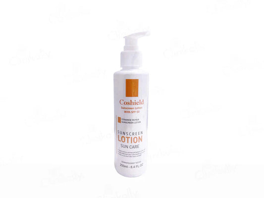 Cosderma Coshield Ceramide Repair Sunscreen Lotion SPF 50 250ML