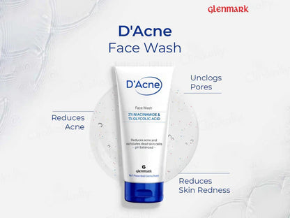 D Acne Soft Face Wash 100gm, PACK OF 2